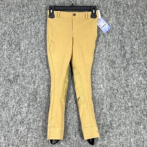 TuffRider Marter Lowrise Pull On Jods Breeches Kids Children 10 Horseback Riding